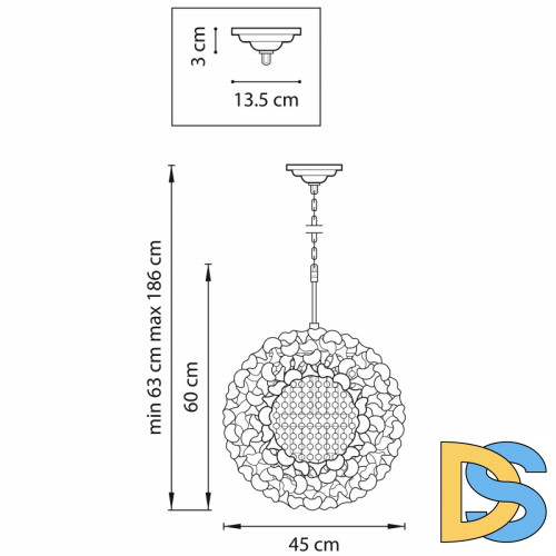Подвесная люстра Lightstar Verona 727061