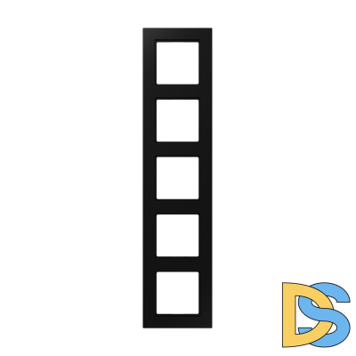 Рамка пятиместная Jung A5585BFSWM