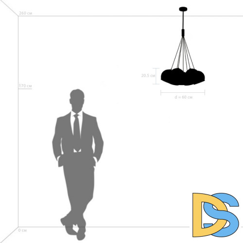 Подвесной светильник Lightstar Sferico 729071