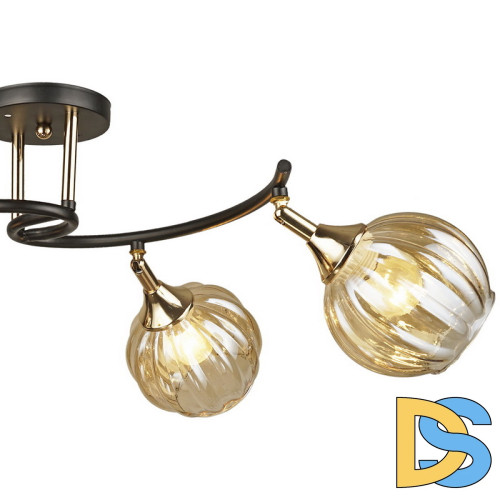 Потолочная люстра Reluce 04236-0.3-04 BK+FGD