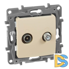 Розетка TV-SAT Legrand Etika слоновая кость 672357