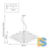 Подвесная люстра Lightstar RAGNO 733187
