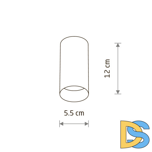 Накладной светильник Nowodvorski Mono S Black 10778