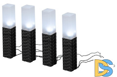Светильник Ротанг на солнечной батарее (4 шт.) Эра ERASF23-14 Б0062362