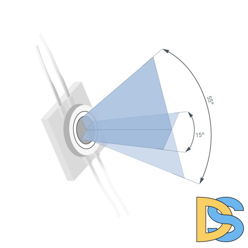 Модуль герметичный Arlight ARL-ORION-S30-12V White 15x55 deg (3535, 1 LED) 026538