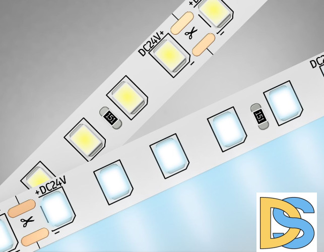 Светодиодная лента Ambrella Light LED Strip 24В 2835 10Вт/м 6500K 5м IP20 GS3103