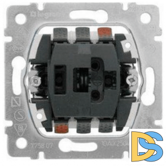 Механизм переключателя одноклавишного промежуточного Legrand Galea Life