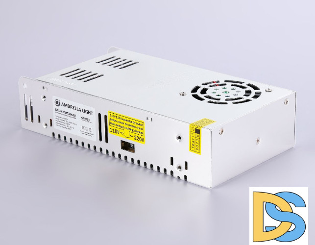 Блок питания Ambrella Light LED Driver 12V 400Вт AC90-260 33.3A IP20 GS9552