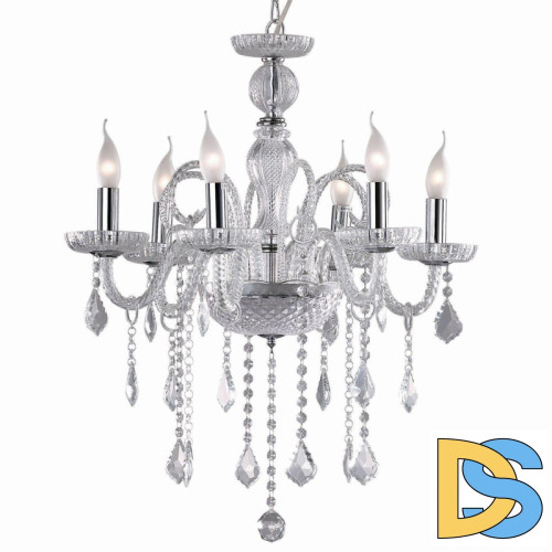 Подвесная люстра Ideal Lux Giudecca SP6 Trasparente 027821