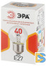 Лампа накаливания Эра P-40-E27-230-CL шар Б0066568