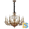 Подвесная люстра Lucia Tucci Firenze 1780.8.2 Antique Gold