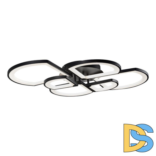 Потолочная светодиодная люстра iLedex River 6882/6 BK