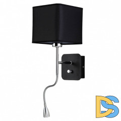 Бра Crystal Lux Paco AP2 Chrome/Black