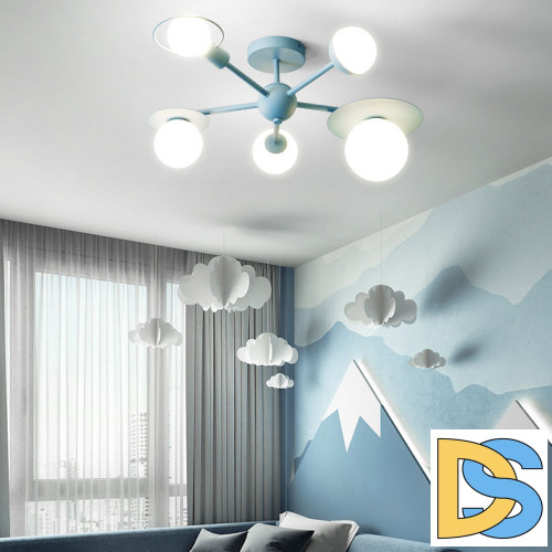 Люстра на штанге ImperiumLoft Hendy 194956-23