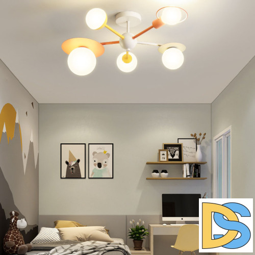 Люстра на штанге ImperiumLoft Hendy 194956-23