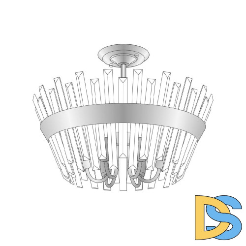 Люстра на штанге Citilux Вестерос CL307160