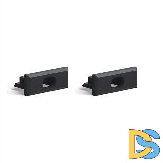 Заглушка Arlight для MIC-M черная с отверстием 044539