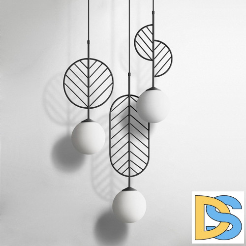 Подвесной светильник ImperiumLoft Leaf 178148-26