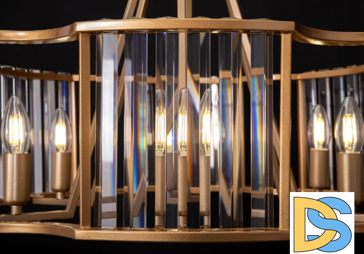 Подвесная люстра Maytoni Solar MOD087PL-06G