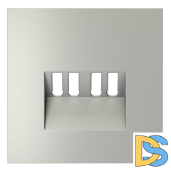 Накладка для розетки акустической 4-местной , S70 (сталь)