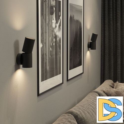 Настенный светильник Elektrostandard Deep 40126/LED черный 4690389193880 a062926