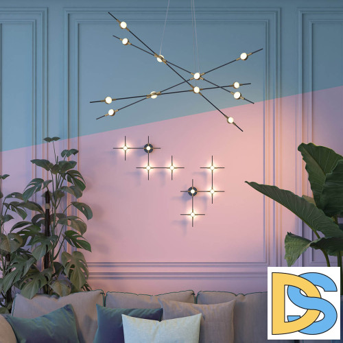 Подвесной светодиодный светильник Odeon Light Costella 3906/48L