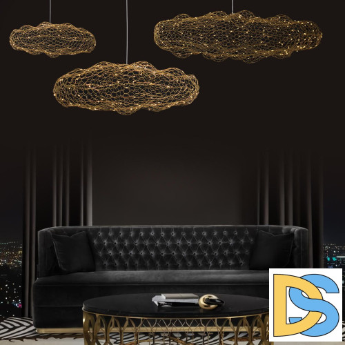 Подвесной светильник Loft IT Cloud 10247/550 Gold