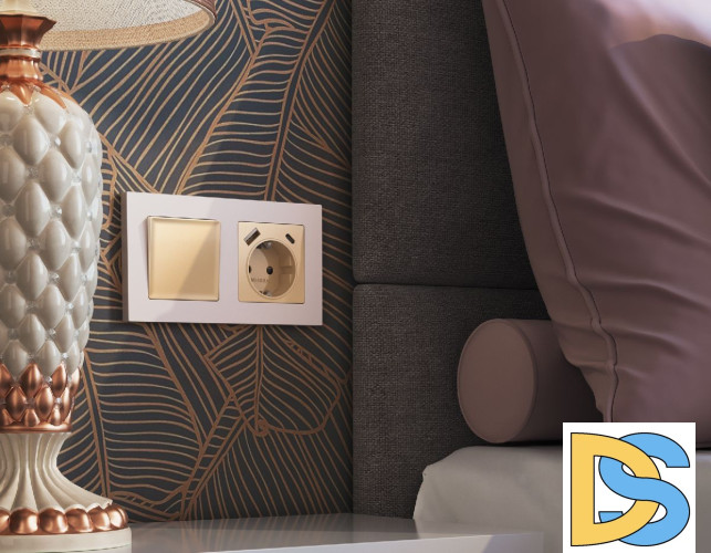 Рамка пятиместная Ambrella Volt Techno AF220205