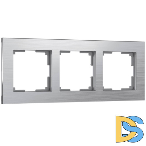 Рамка на 3 поста Werkel Aluminium алюминий W0031706 4690389158063