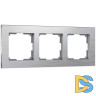 Рамка на 3 поста Werkel Aluminium алюминий W0031706 4690389158063