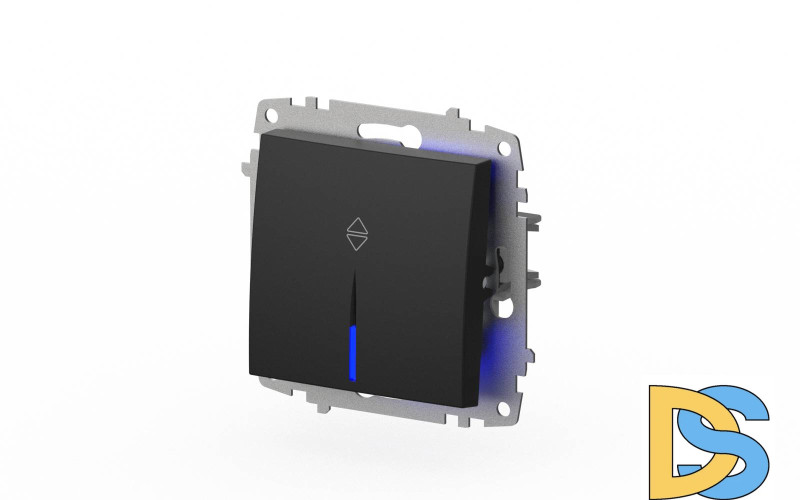 Переключатель с подсветкой ELBI Zena Vega 609-014800-210