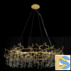 Подвесная люстра Loft IT Bijout 10068/1000 GD