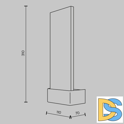 Настенный светильник Maytoni Ornate MOD318WL-L3BS3K