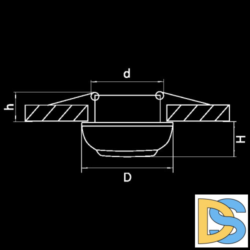 Уличный светильник Feron DH0271100 11814