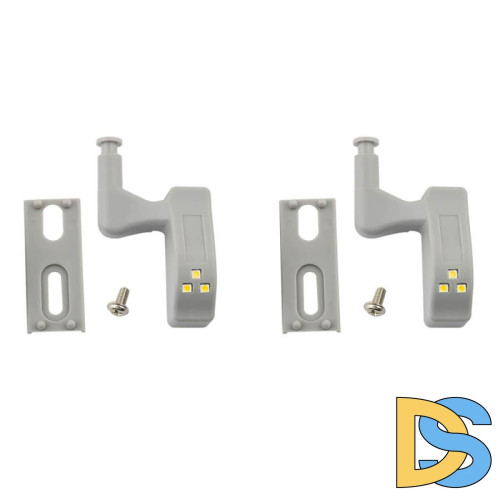 Мебельный светодиодный светильник Uniel ULK-C02 23A GREY SET2 UL-00008933