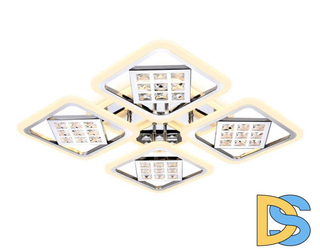 Потолочная светодиодная люстра Ambrella Light Acrylica Ice FA288