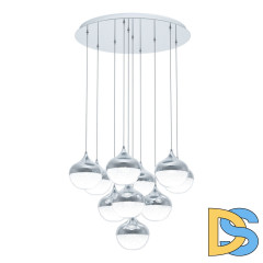 Подвесная светодиодная люстра Eglo Mioglia 39527