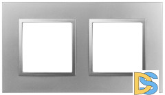 Рамка для розеток и выключателей на 2 поста Эра 14-5012-03 Б0060578