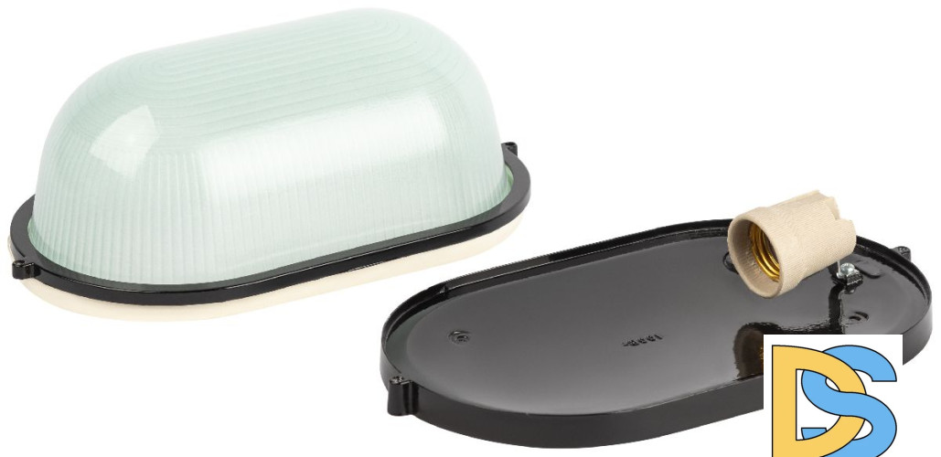 Настенно-потолочный светильник Эра НБП 04-100-001 черный Б0063863