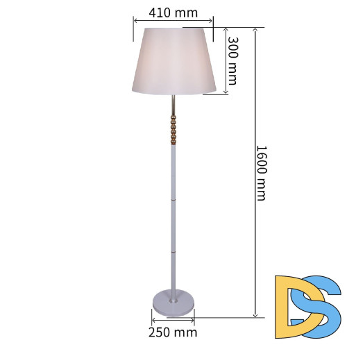 Торшер Reluce 02053-0.6-01 WH-GD