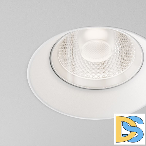 Встраиваемый светильник Maytoni Flint DL101-GU10-TRS-W