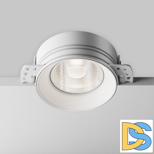 Встраиваемый светильник Maytoni Flint DL101-GU10-TRS-W