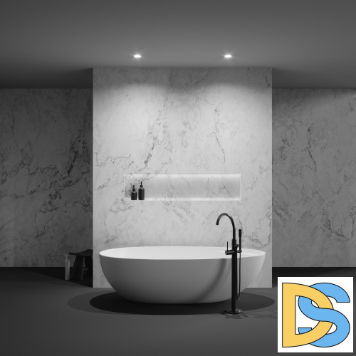 Встраиваемый светильник Maytoni Flint DL101-GU10-TRS-W