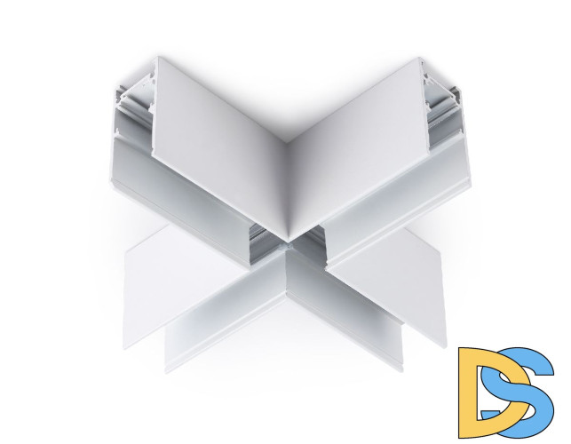 Коннектор X-образный для шинопровода Ambrella Light Magnetic Track System GL3375