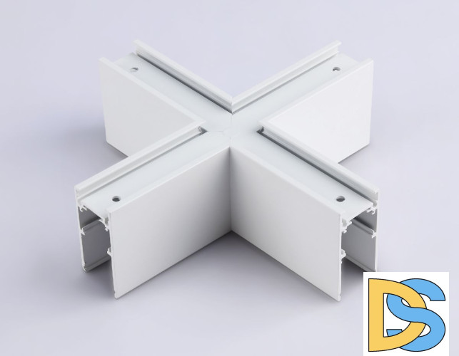 Коннектор X-образный для шинопровода Ambrella Light Magnetic Track System GL3375