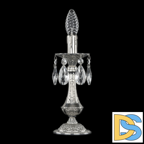 Настольная лампа Bohemia Ivele Crystal Verona 72100L/1-26 Ni