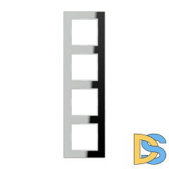 Рамка четырехместная Jung AC584GLSI