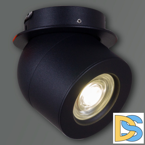 Точечный светильник Reluce 84063-9.0-001AY COB8W BK