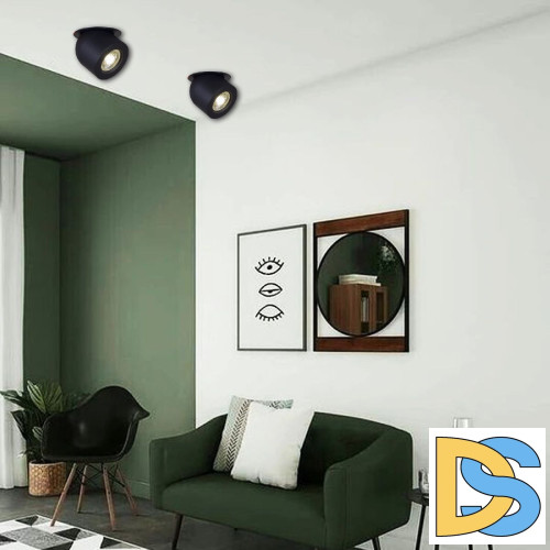 Точечный светильник Reluce 84063-9.0-001AY COB8W BK