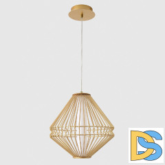 Подвесной светильник Crystal Lux CUADRA SP15W LED GOLD